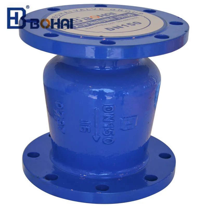 Válvula de retenção silenciadora de flange