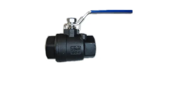 Válvula industrial 1000wog com rosca fêmea de aço inoxidável 3PC